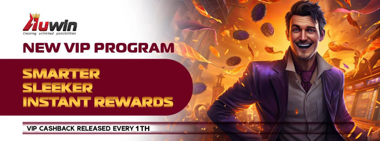 VIP loyalty rewards and cashback benefits at AuWin Australia