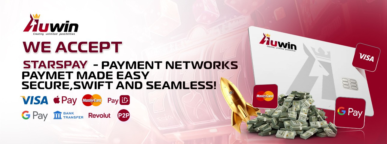 StarsPay and accepted payment options at AuWin Australia