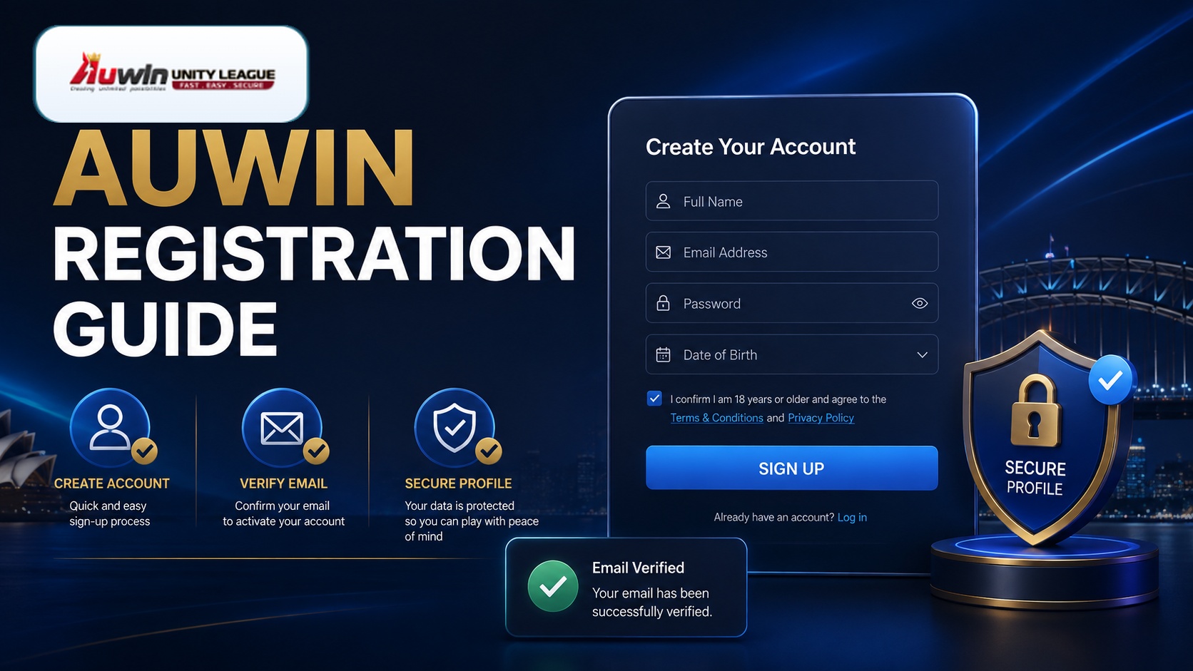 AUWin registration